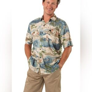 Ocean & Coast Men's XXL Short Sleeve Button Down Shirt